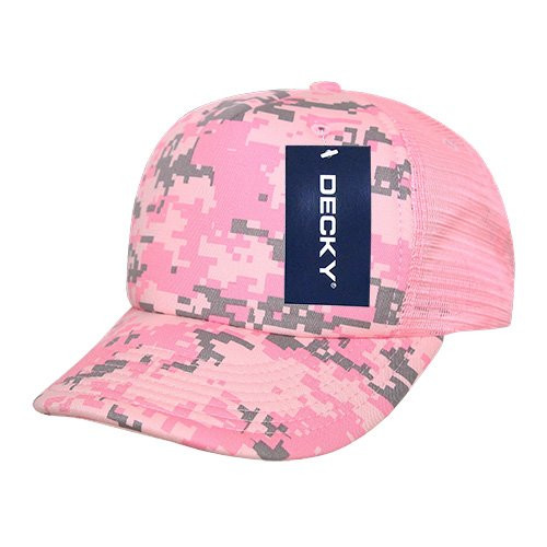 DECKY Camo Foam Trucker Cap Pink