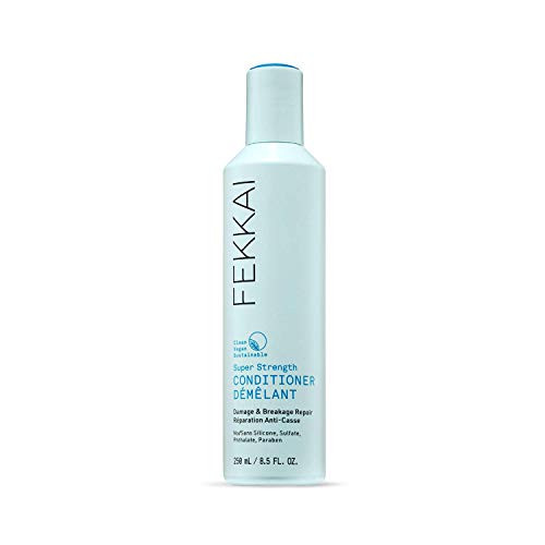 FEKKAI Super Strength Conditioner Damage Breakage Repair Natural and Clean Vegan Sulfate Free 85oz FEKKAI Super Strength Conditioner Damage Breakage Repair Natural and Clean Vegan Sulfate Free 85oz