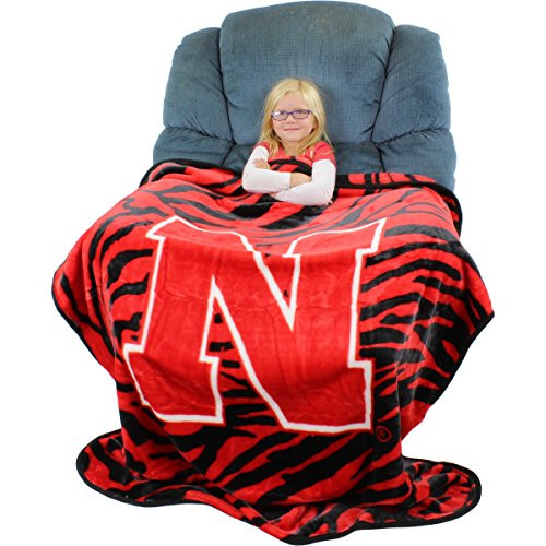 College Covers Nebraska Cornhuskers Raschel Throw Blanket 50 x 60