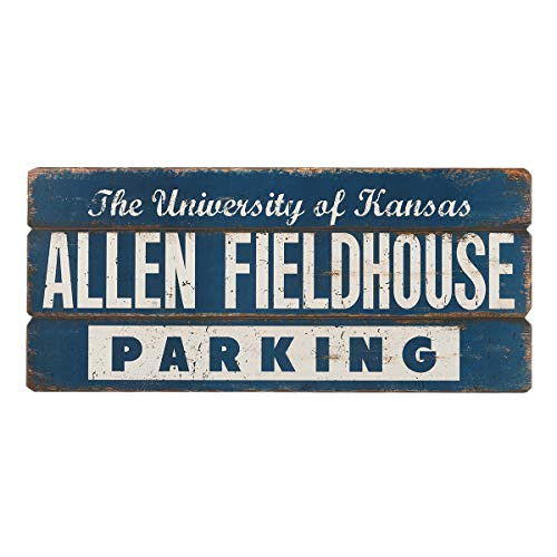 Open Road Brands University of Kansas Allen Fieldhouse Parking MDF Wood Signs Wall Art an Officially Licensed Product Great Addition to Add What You Love to Your HomeGarage Decor Open Road Brands University of Kansas Allen Fieldhouse Parking MDF Wood Signs Wall Art an Officially Licensed Product Great Addition to Add What You Love to Your HomeGarage Decor