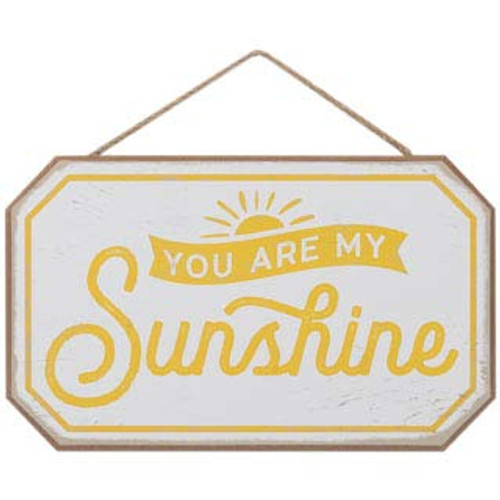 Open Road Brands You are My Sunshine Hanging Wood Wall D?r