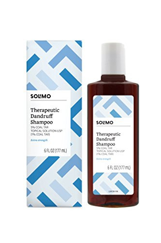 Amazon Brand  Solimo Therapeutic Dandruff Shampoo Extra Strength 6 Fluid Ounce