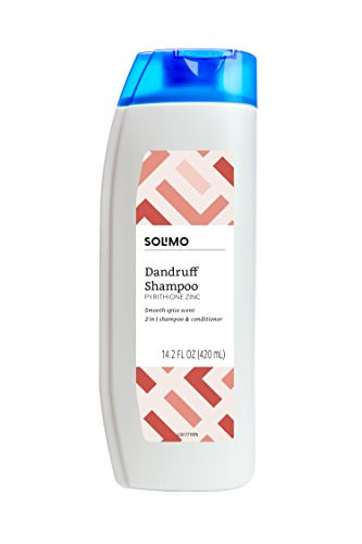 Amazon Brand  Solimo 2in1 Dandruff Shampoo and Conditioner for Men Smooth Spice 142 Fluid Ounce