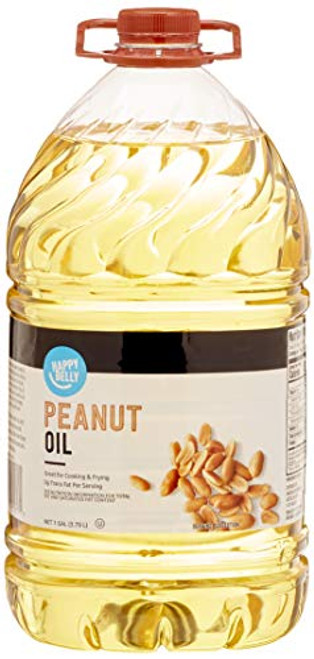 Amazon Brand Happy Belly Peanut Oil 128 Fl Oz Amazon Brand Happy Belly Peanut Oil 128 Fl Oz