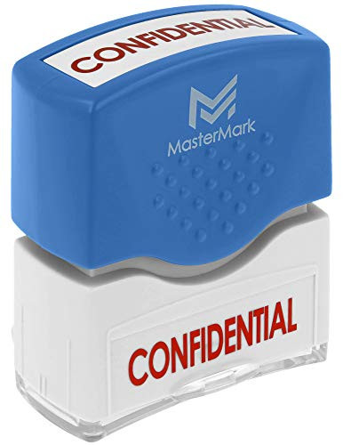Confidential Stamp  MasterMark Premium PreInked Office Stamp