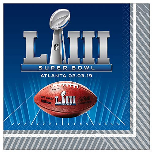Super Bowl 53 Luncheon Napkins Value Party Pack (32ct)