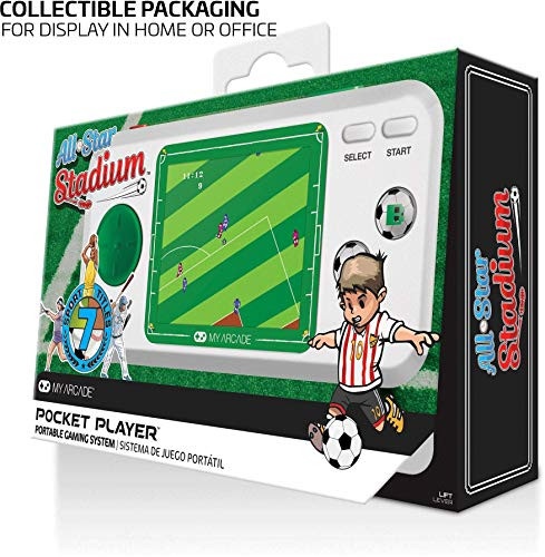 My Arcade AllStar Stadium Pocket Player  Collectible Handheld Game Console with 7 Games