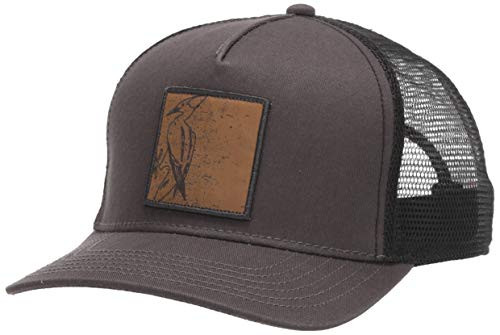pistil Mens Anarchy Trucker Cap Graphite One Size