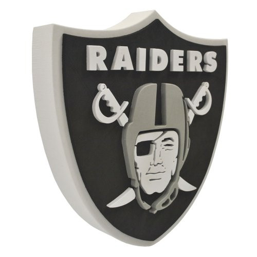 NFL Oakland Raiders 3D Foam Logo