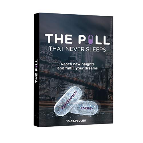 THE PILL That Never Sleeps Fast Acting Male Amplifier for Strength Performance Energy and Endurance 10 Capsules