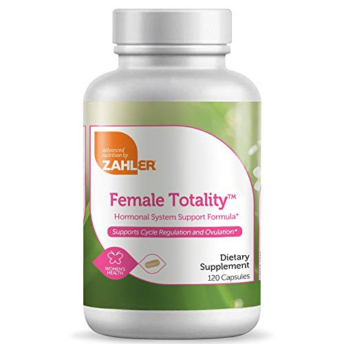 Zahler Female Totality Fertility Supplements for Women Fertility Prenatal Vitamins Certified Kosher 120 Capsules