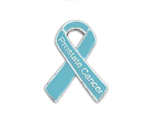 Fundraising For A Cause 25 Pack Prostate Cancer Awareness Ribbon Pins 25 Pins  Wholesale