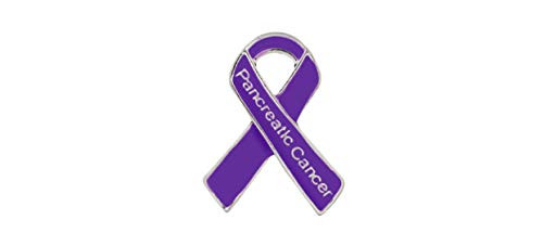 Fundraising For A Cause  Pancreatic Cancer Ribbon Awareness Pin  Purple Ribbon Awareness Lapel Pin for Pancreatic Cancer Awareness Month 1 Pin