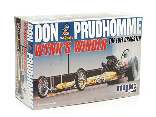 MPC Don Snake Prudhomme Wynns Winder Dragster 125 Scale Model Kit Replica