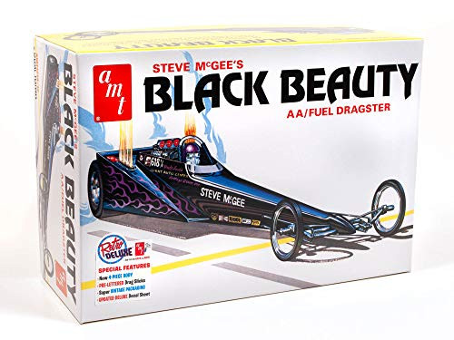 AMT Steve McGee Black Beauty Wedge Dragster 125 Scale Plastic Model Kit AMT Steve McGee Black Beauty Wedge Dragster 125 Scale Plastic Model Kit