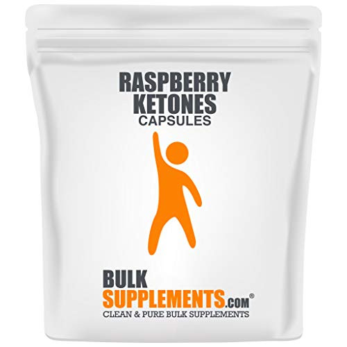 BulkSupplements Raspberry Ketones 300 Vegetarian Capsules