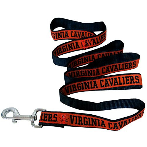 Pets First Collegiate Pet Accessories Dog Leash Virginia Cavaliers Large