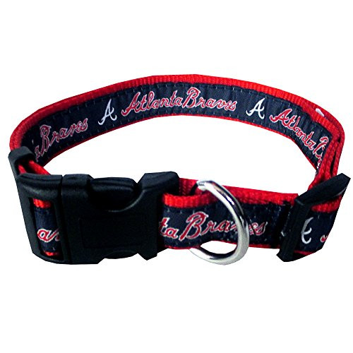 MLB ATLANTA BRAVES Dog Collar Large