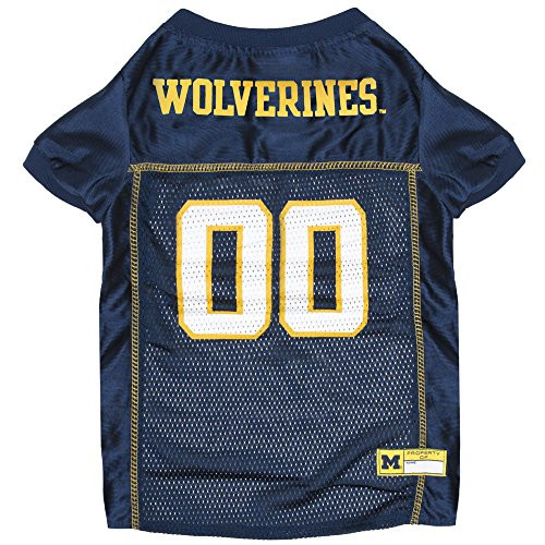 NCAA MICHIGAN WOLVERINES DOG Jersey Small