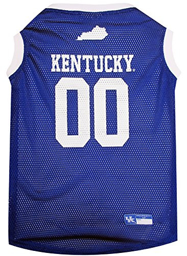 NCAA Basketball Pet Jersey KENTUCKY WILDCATS Dog Jersey Medium
