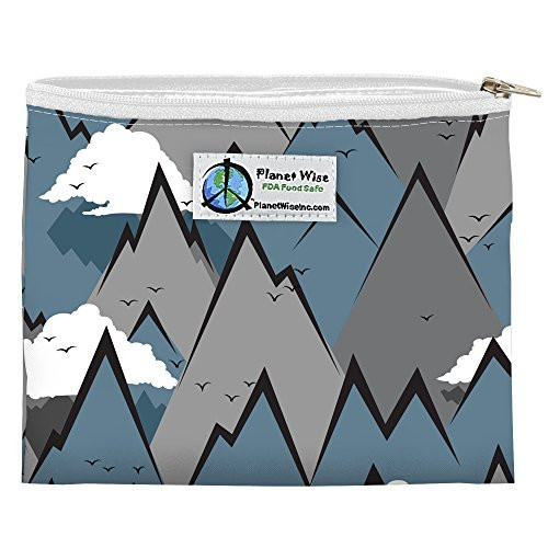 Planet Wise Reusable Zipper Sandwich and Snack Bags Sandwich Summit Poly