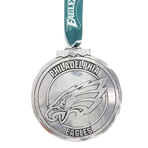 Wendell August Philadelphia Eagles Classic Round Ornament Aluminum Wendell August Philadelphia Eagles Classic Round Ornament Aluminum