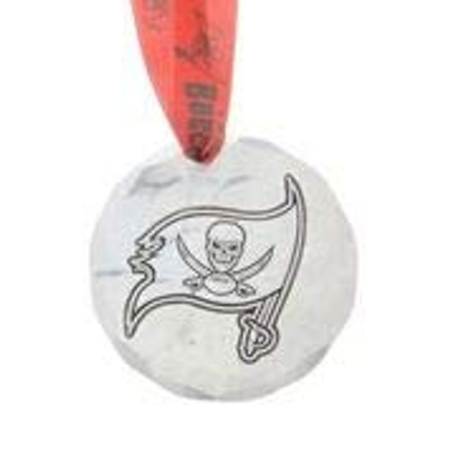 Wendell August Tampa Bay Buccaneers Small Round Ornament Aluminum Wendell August Tampa Bay Buccaneers Small Round Ornament Aluminum