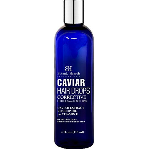 Botanic Hearth Caviar Corrective Hair Oil Drops Leavein Deep Conditioner Hair Oil Nourishes and Restores Shine Controls Frizz for All Hair Types 4 fl oz Botanic Hearth Caviar Corrective Hair Oil Drops Leavein Deep Conditioner Hair Oil Nourishes and Restores Shine Controls Frizz for All Hair Types 4 fl oz