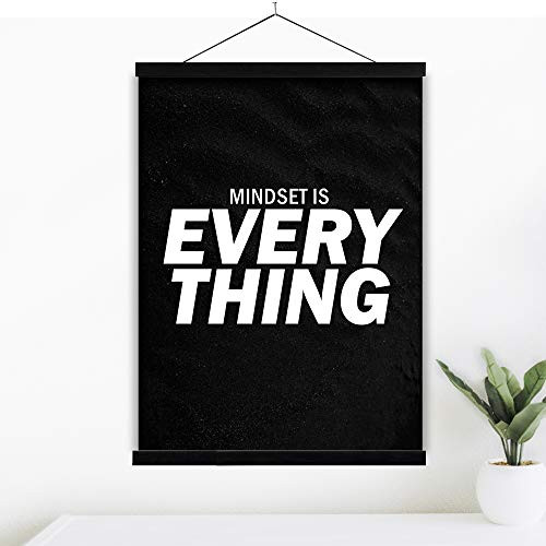 Motivational Wall Art Poster 12x16 wHanger Inspirational Growth Mindset Office Decor Positive Quotes Artwork Inspiring Success Affirmations Money Hustle Pictures Mindset is Everything Motivational Wall Art Poster 12x16 wHanger Inspirational Growth Mindset Office Decor Positive Quotes Artwork Inspiring Success Affirmations Money Hustle Pictures Mindset is Everything