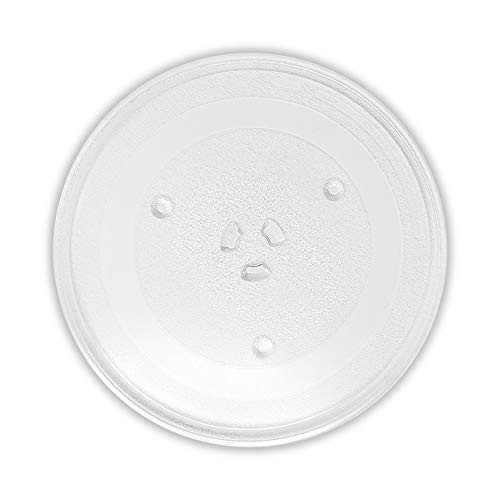 Appliance Pros 125 GE and Samsung Compatible Microwave Glass PlateMicrowave Glass Turntable Plate Replacement  12 12 Plate Same as GE WB39X10002 and WB39X10003