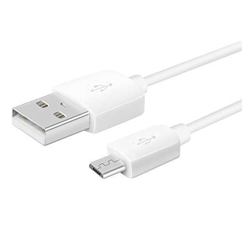 Sunboot Micro USB Cable Android, Micro USB to USB 2.0 Cable (3.3Ft) Sync & Fast Charging Cable for Samsung, Kindle, Android Smartphones, Galaxy S7 Edge, Moto G5, PS4 (White)