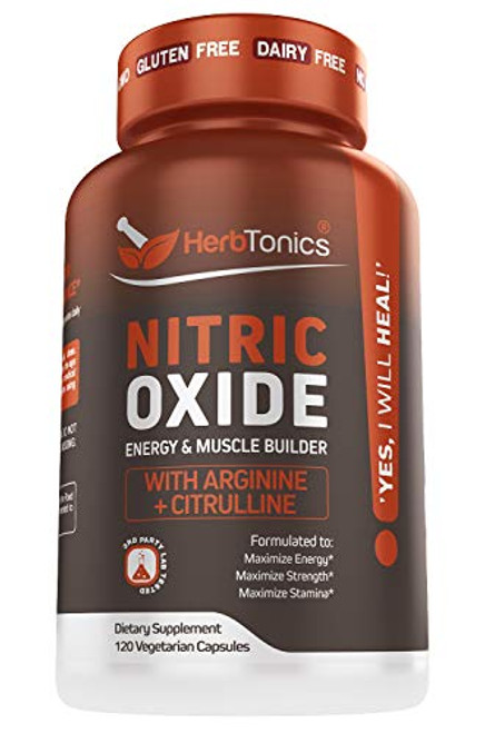 High Strength Nitric Oxide Booster Supplement with L Arginine LCitrulline Malate AAKG Powerful NO for Muscle Growth Strength Vascularity Energy Blood Flow High Strength Nitric Oxide Booster Supplement with L Arginine LCitrulline Malate AAKG Powerful NO for Muscle Growth Strength Vascularity Energy Blood Flow
