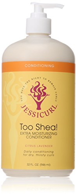 Jessicurl Too Shea Extra Moisturizing Conditioner Citrus Lavender 320 Fluid Ounce Jessicurl Too Shea Extra Moisturizing Conditioner Citrus Lavender 320 Fluid Ounce