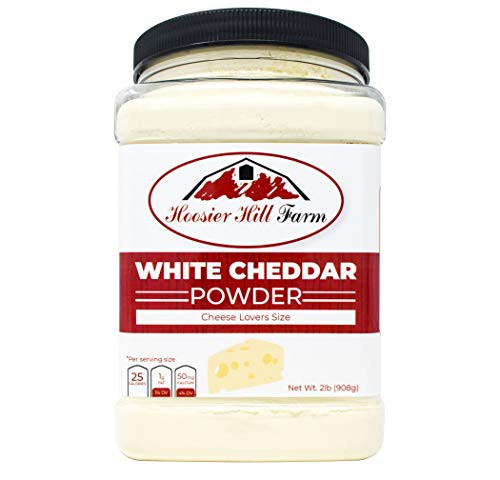 Hoosier Hill Farm White Cheddar Cheese Powder Cheese Lovers 2 Pound Hoosier Hill Farm White Cheddar Cheese Powder Cheese Lovers 2 Pound