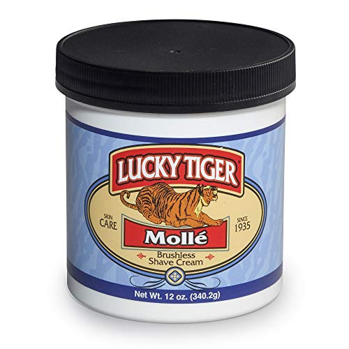 Lucky Tiger Molle Brushless Shave Cream  12 Oz