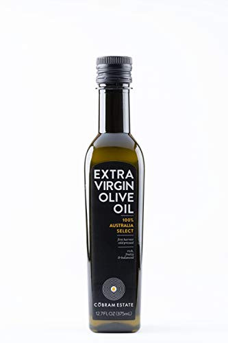 Cobram Estate Extra Virgin Olive Oil 100 Australia Select First Cold Pressed NonGMO 375mL Keto Friendly High in Antioxidants Made from Australian Grown Olives