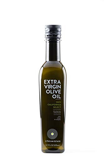Cobram Estate Extra Virgin Olive Oil 100 California Select First Cold Pressed NonGMO 375mL Keto Friendly High in Antioxidants Made from Californian Grown Olives