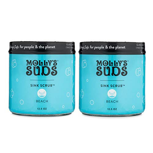 Mollys Suds Sink and All Purpose Scrub 2 Pack Beach Scent