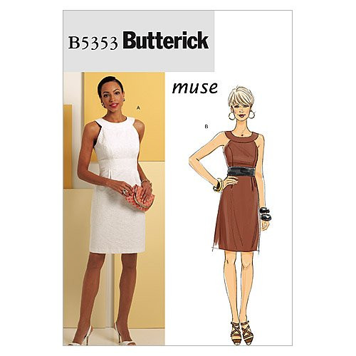 BUTTERICK PATTERNS B5353 Misses' Dress, Size FF (16-18-20-22)