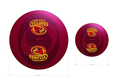 Fanpans MasterPieces NCAA Iowa State Cyclones Tailgate Lid Topperz Red