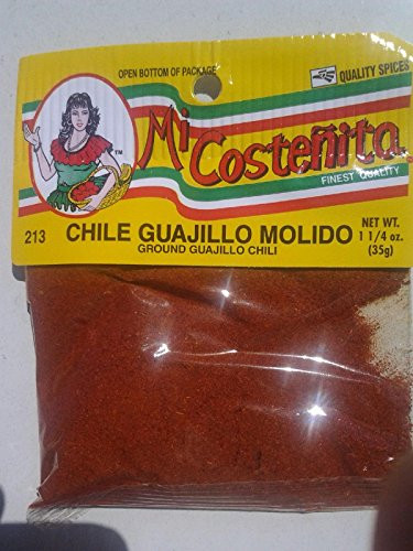 Ground Guajillo Chili Guajillo Chili Molido 125 Oz 1 Pack
