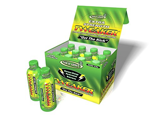 Tweaker Sour Apple Energy Extra Strength Shot 2oz Singles 12