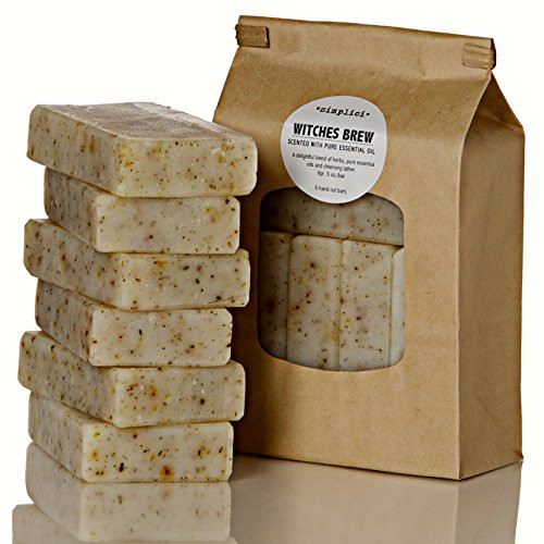 SIMPLICI Witches Brew Bar Soap Value Bag 6 Bars