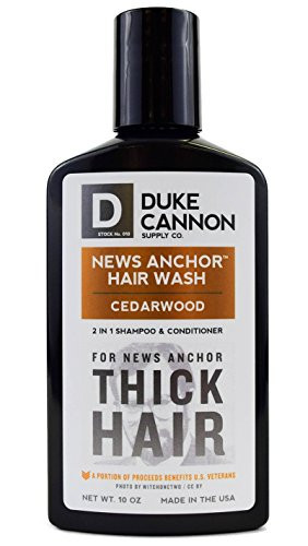Duke Cannon News Anchor Thick 2in1 Hair Wash Cedar10 Ounces
