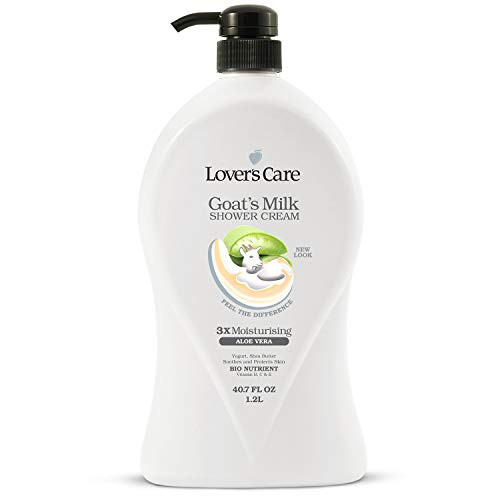 Lovers Care Goats Milk Shower Cream 3x Moisturising plus Bio Nutrient Aloe Vera by Lovers Care Lovers Care Goats Milk Shower Cream 3x Moisturising plus Bio Nutrient Aloe Vera by Lovers Care