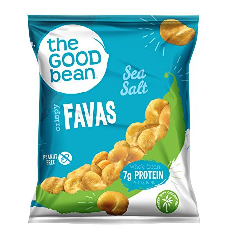 The Good Bean Crispy Favas Sea Salt 1 Ounce 50 Count