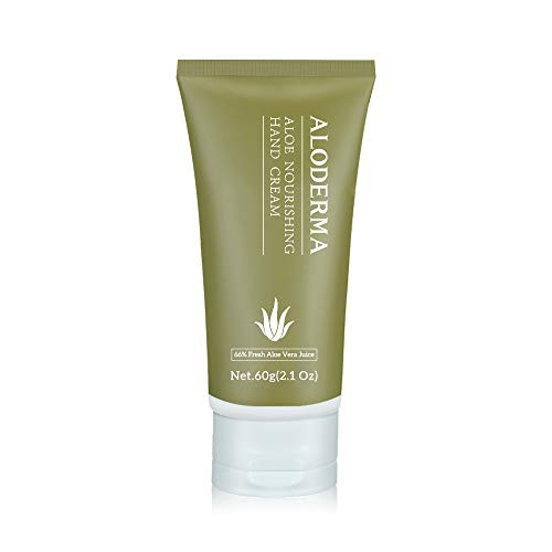 Aloderma Nourshing Hand Cream 60g with Pure Organic Aloe Juice