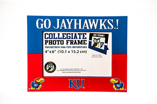 Collegiate Pulse Kansas Jayhawks NCAA PVC Photo Frame Collegiate Pulse Kansas Jayhawks NCAA PVC Photo Frame