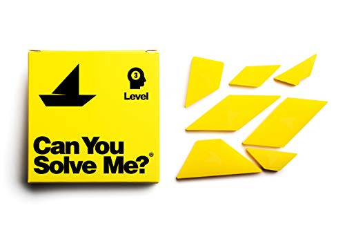 Can You Solve Me? Sailboat Puzzle  Challenging Tangram IQ Toy Brainteaser Mind Game for Children  Adults Family Game Nights Desktoy Level 33