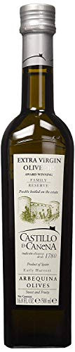 Castillo De Canena Extra Virgin Olive Oil 168 fl oz Arbequina ColdPressed Purity  Rich Bold Flavor Profile  Bread Soup Pasta Salad Dressing Vegetables  Spanish